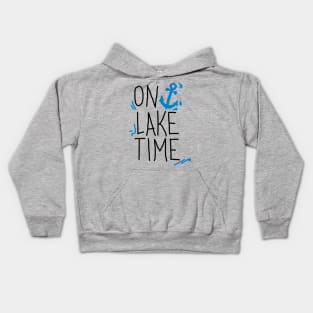 On Lake Time Kids Hoodie